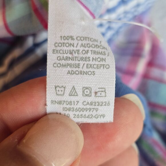 Victorias Secret Med M Lounge PJ Pants Blue Checks Loungewear Pajama Drawstring - Picture 14 of 15